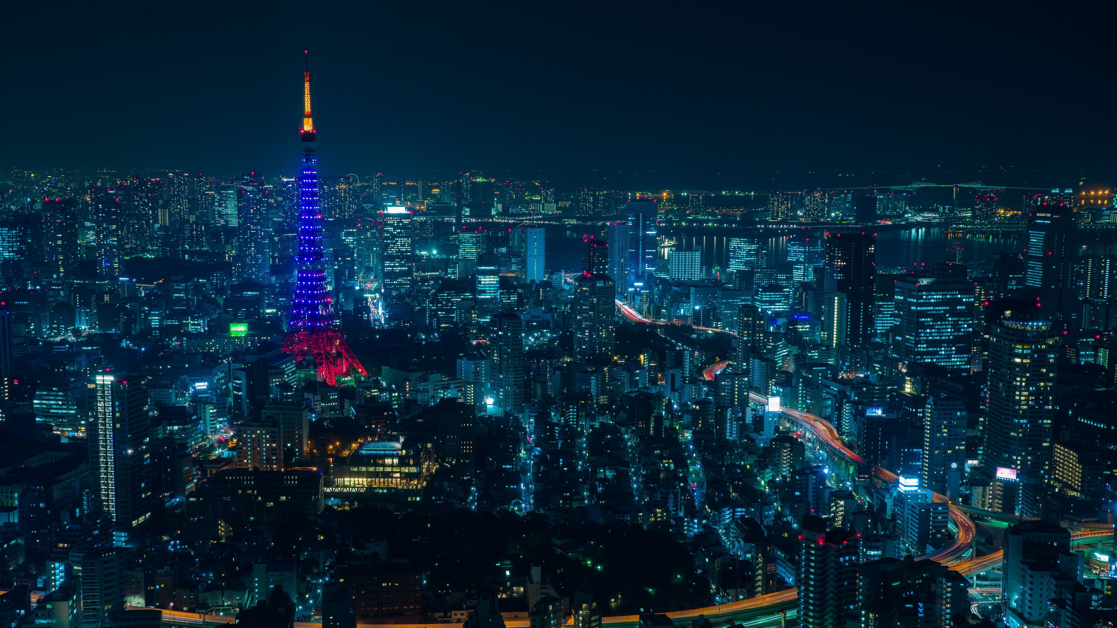 Tokyo Night Skyline Wallpapers