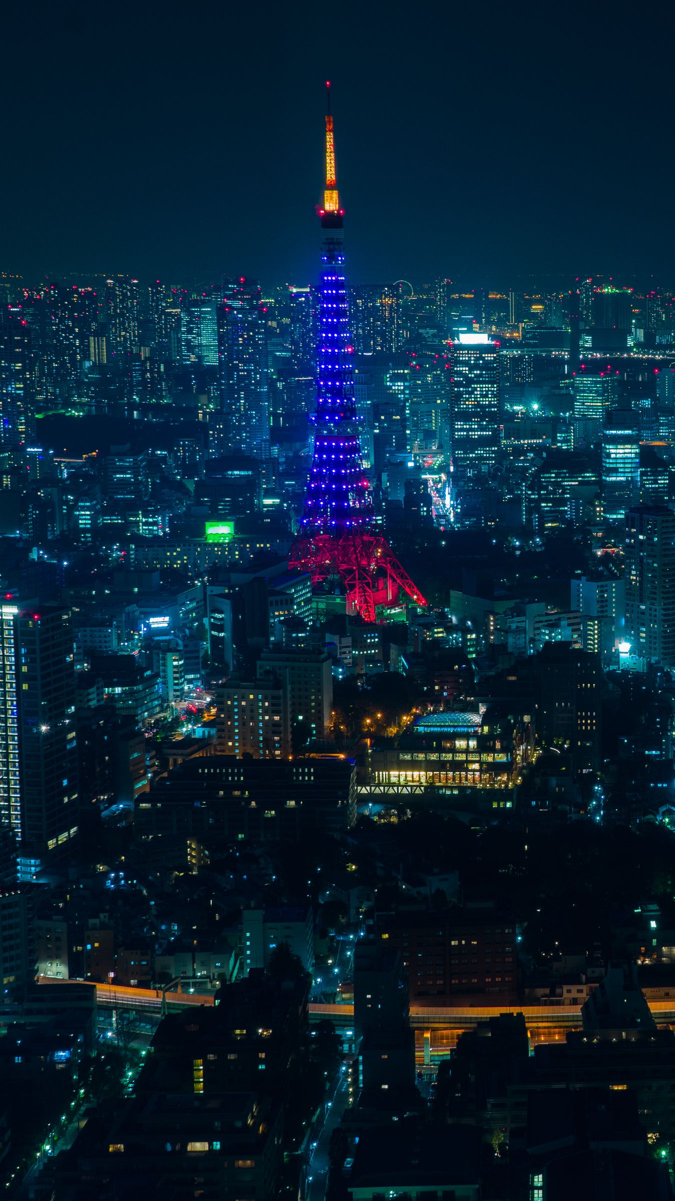 Tokyo Night Skyline Wallpapers