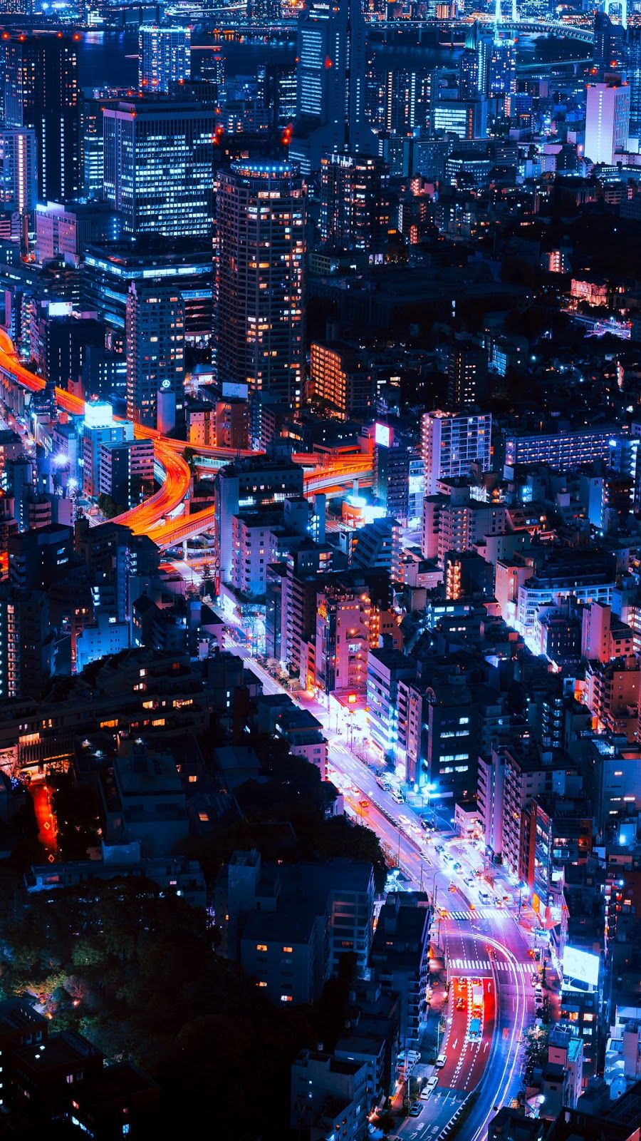 Tokyo Night Skyline Wallpapers