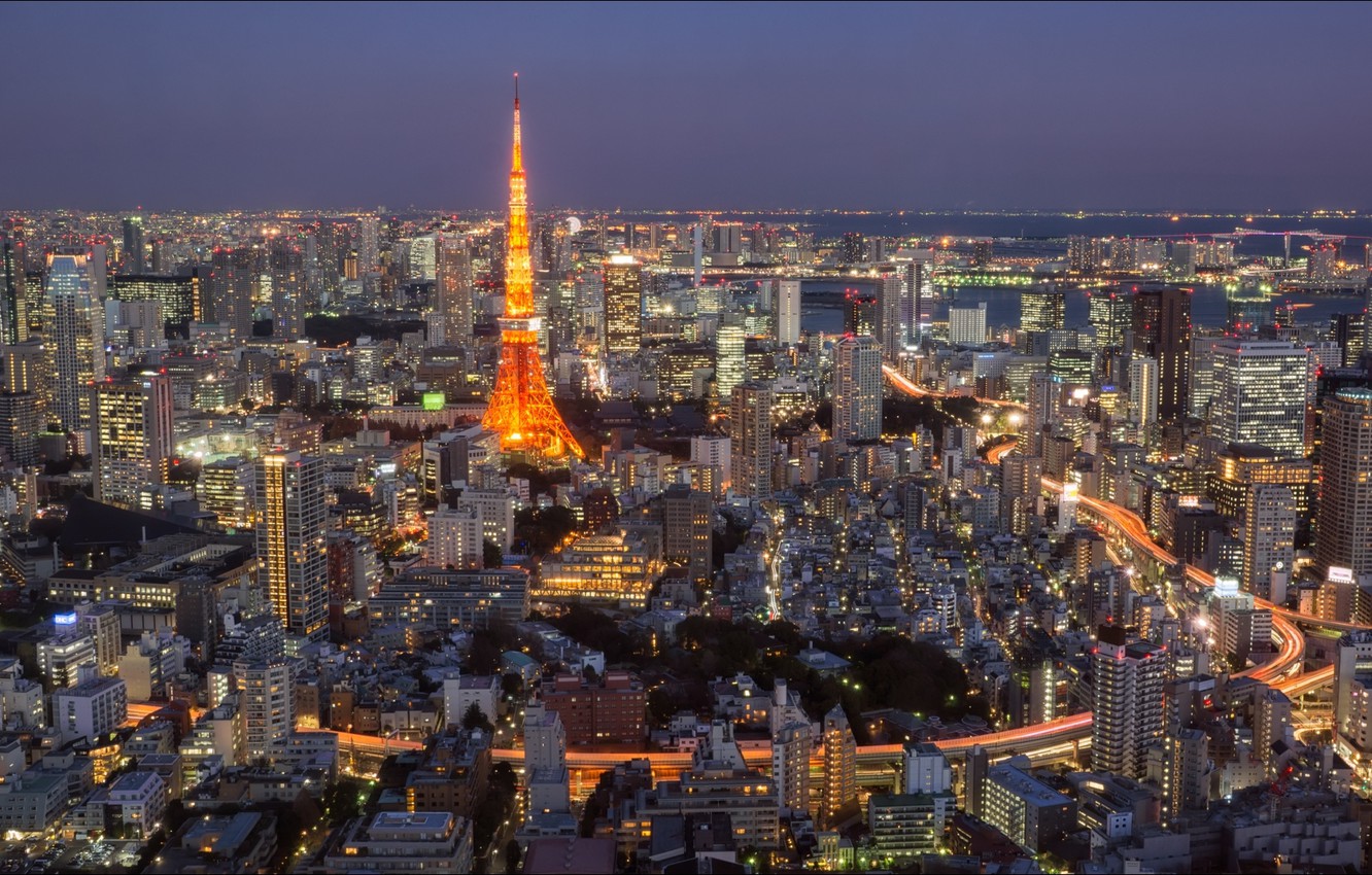 Tokyo Night Skyline Wallpapers