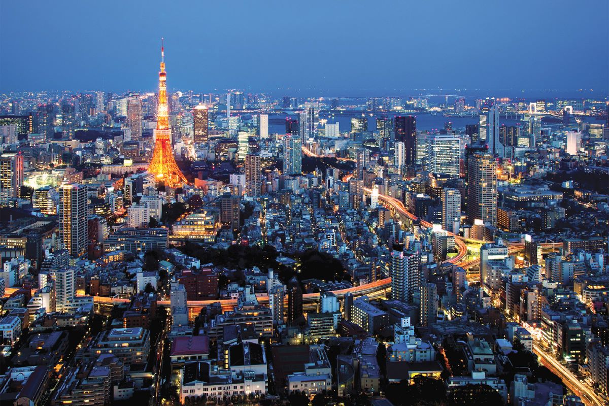 Tokyo Night Skyline Wallpapers