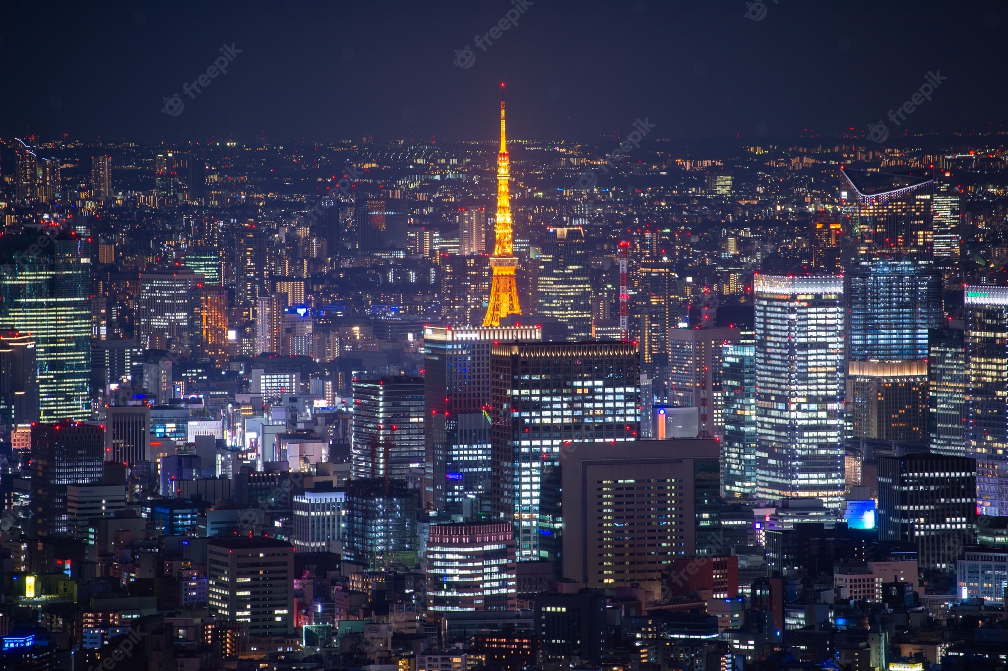 Tokyo Night Skyline Wallpapers