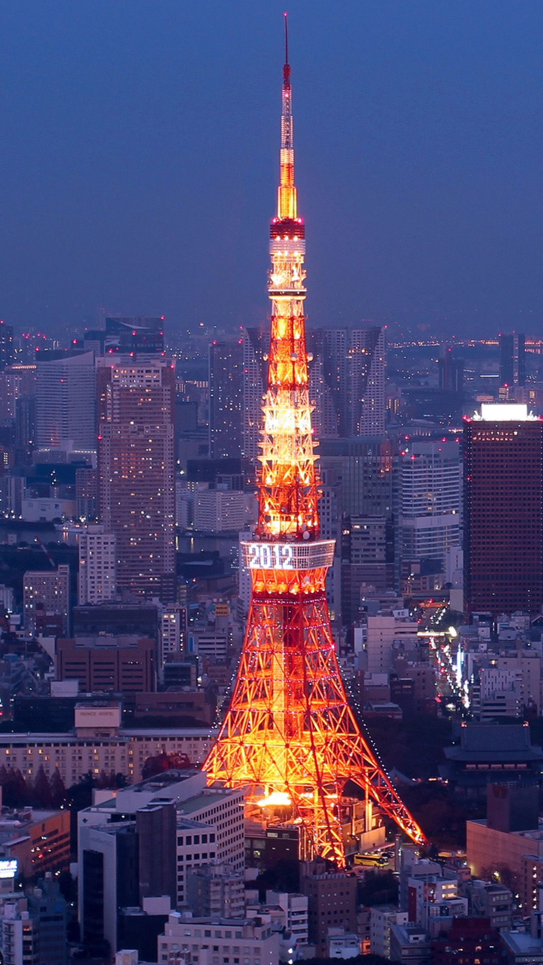 Tokyo Tower At Night Wallpapers