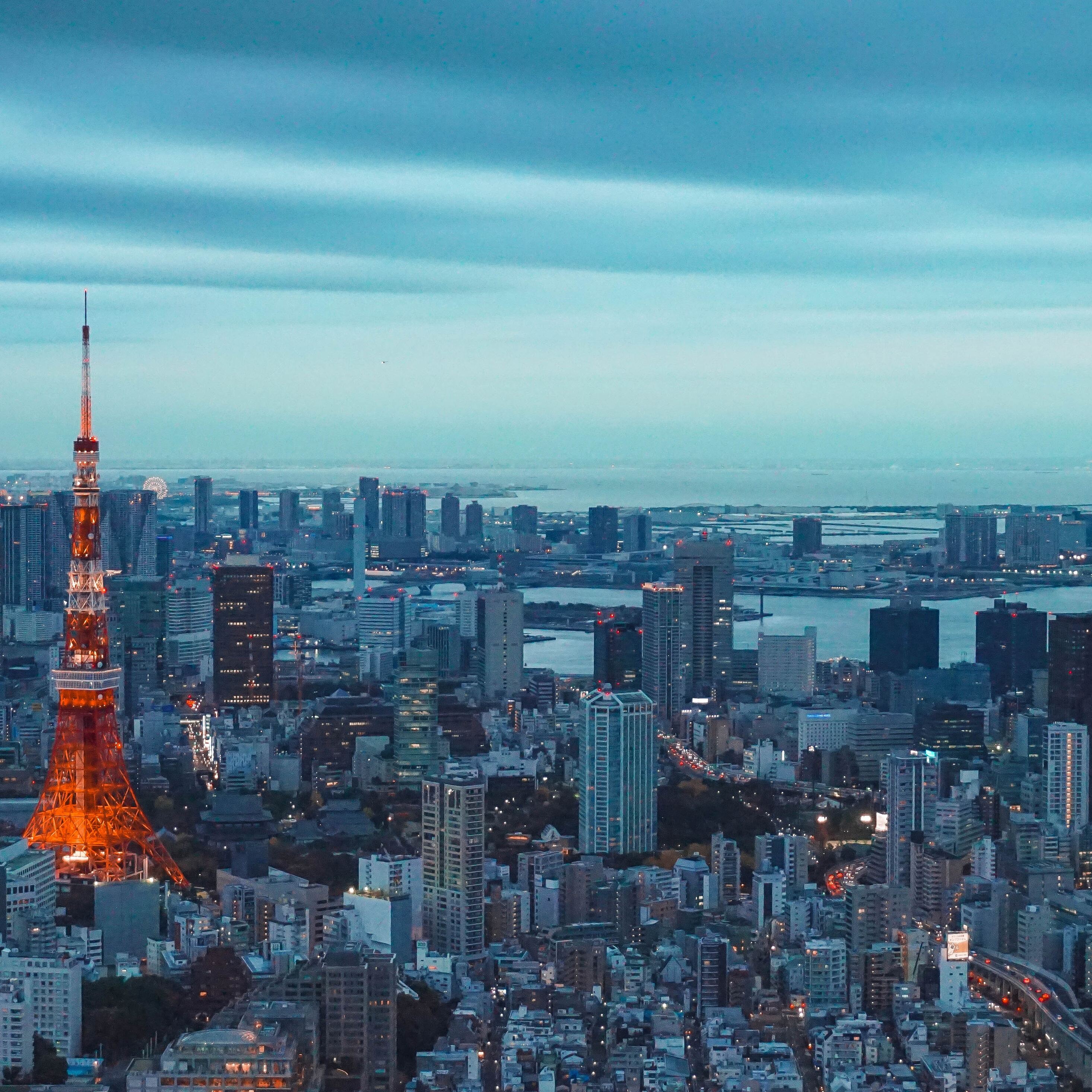 Tokyo Tower At Night Wallpapers