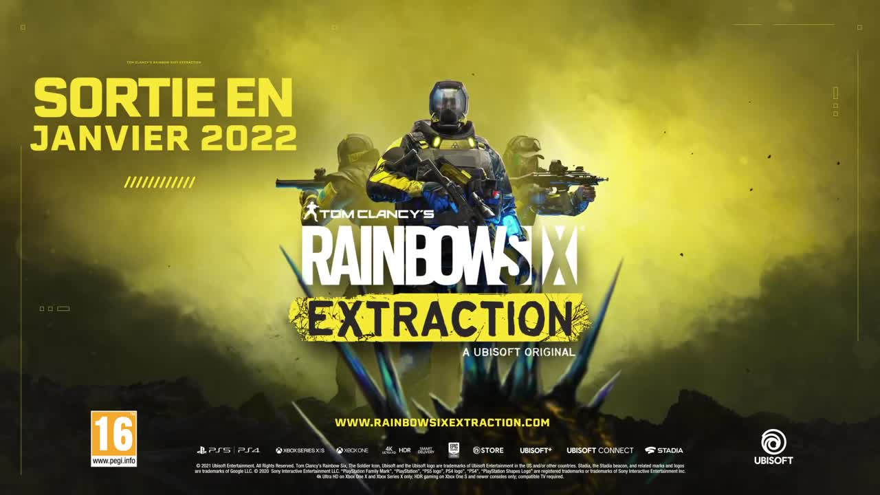 Tom Clancy's Rainbow Six Extraction Poster Wallpapers