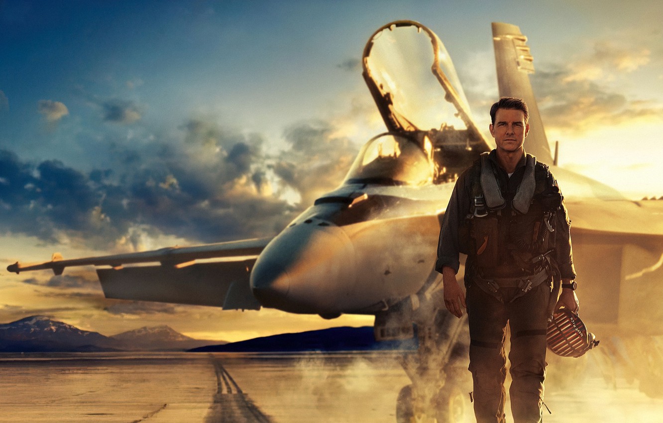 Tom Cruise As Maverick Top Gun Wallpapers