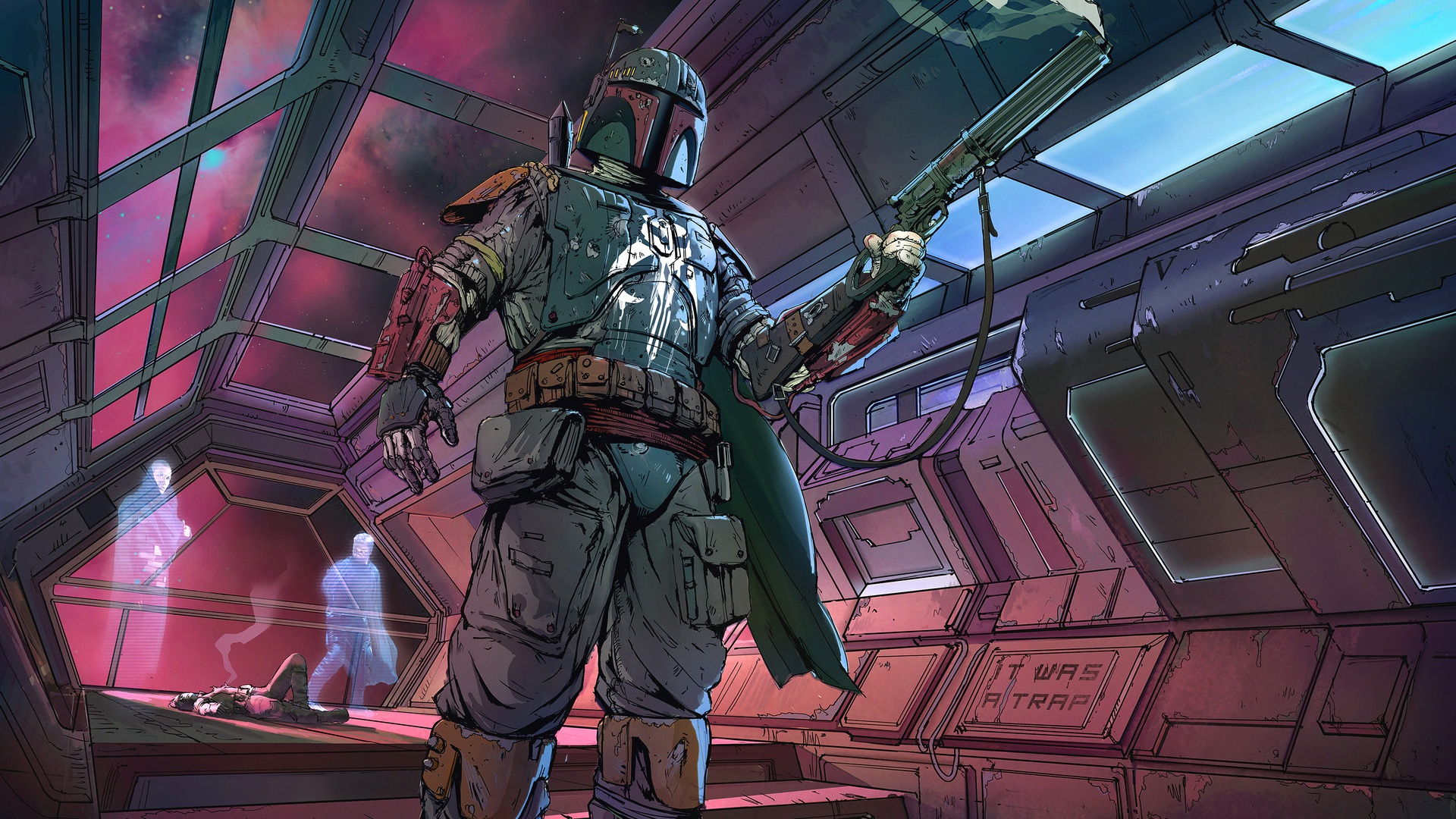 Tom Hardy As Boba Fett Bounty Hunter Wallpapers