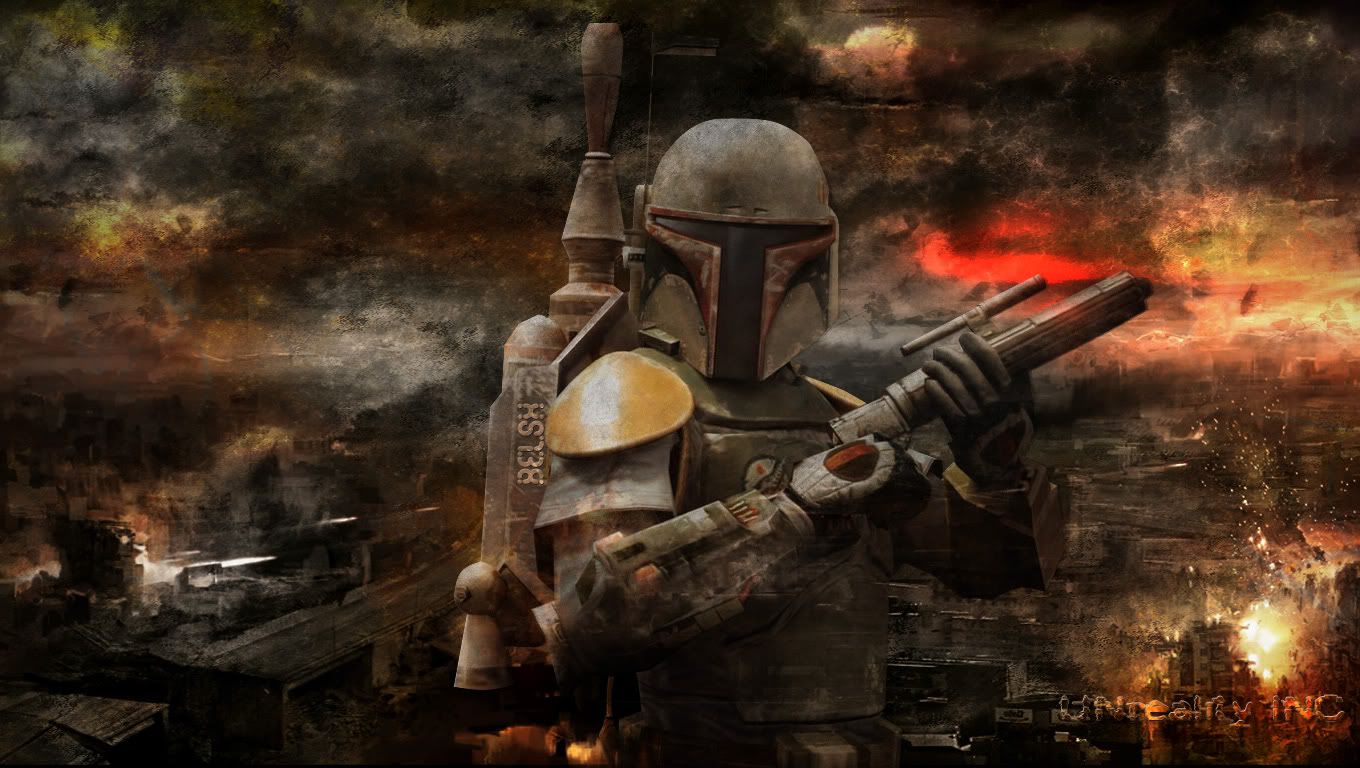 Tom Hardy As Boba Fett Bounty Hunter Wallpapers