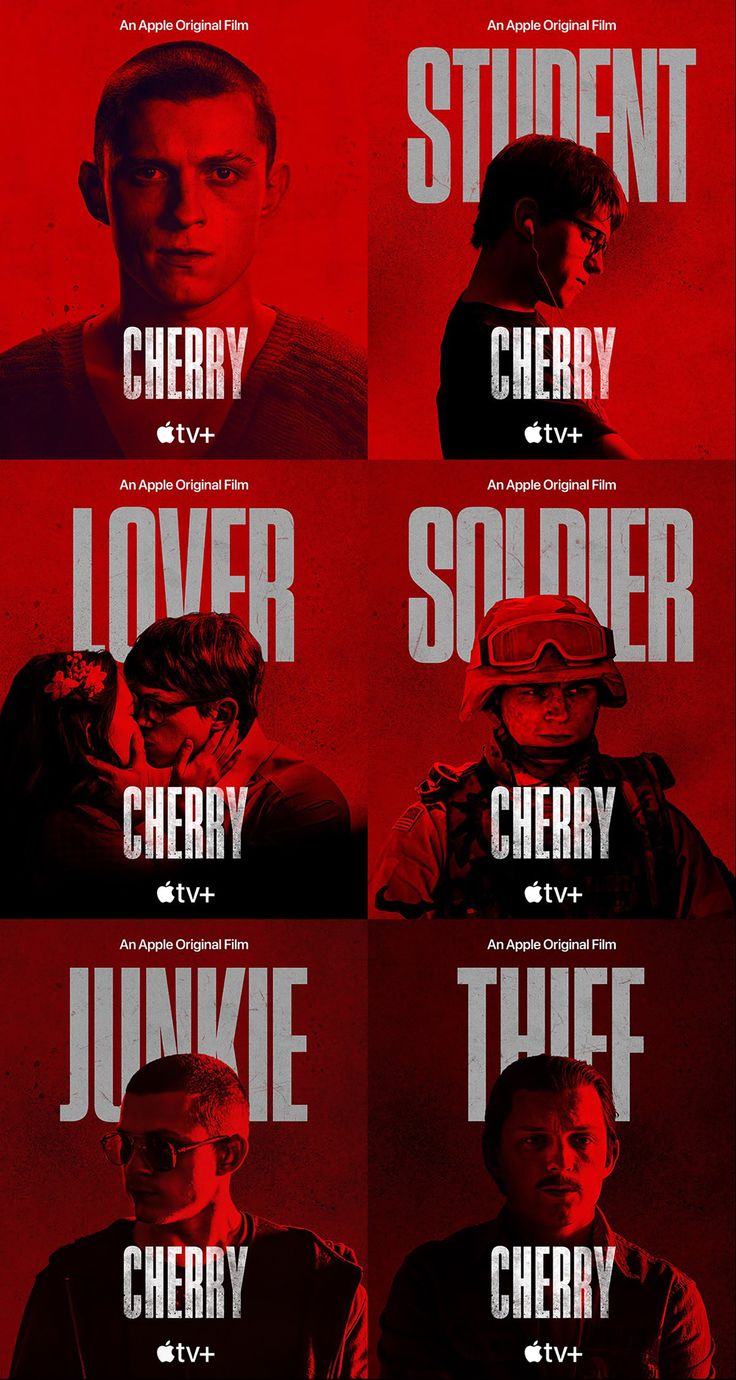 Tom Holland 4K Cherry Movie Wallpapers