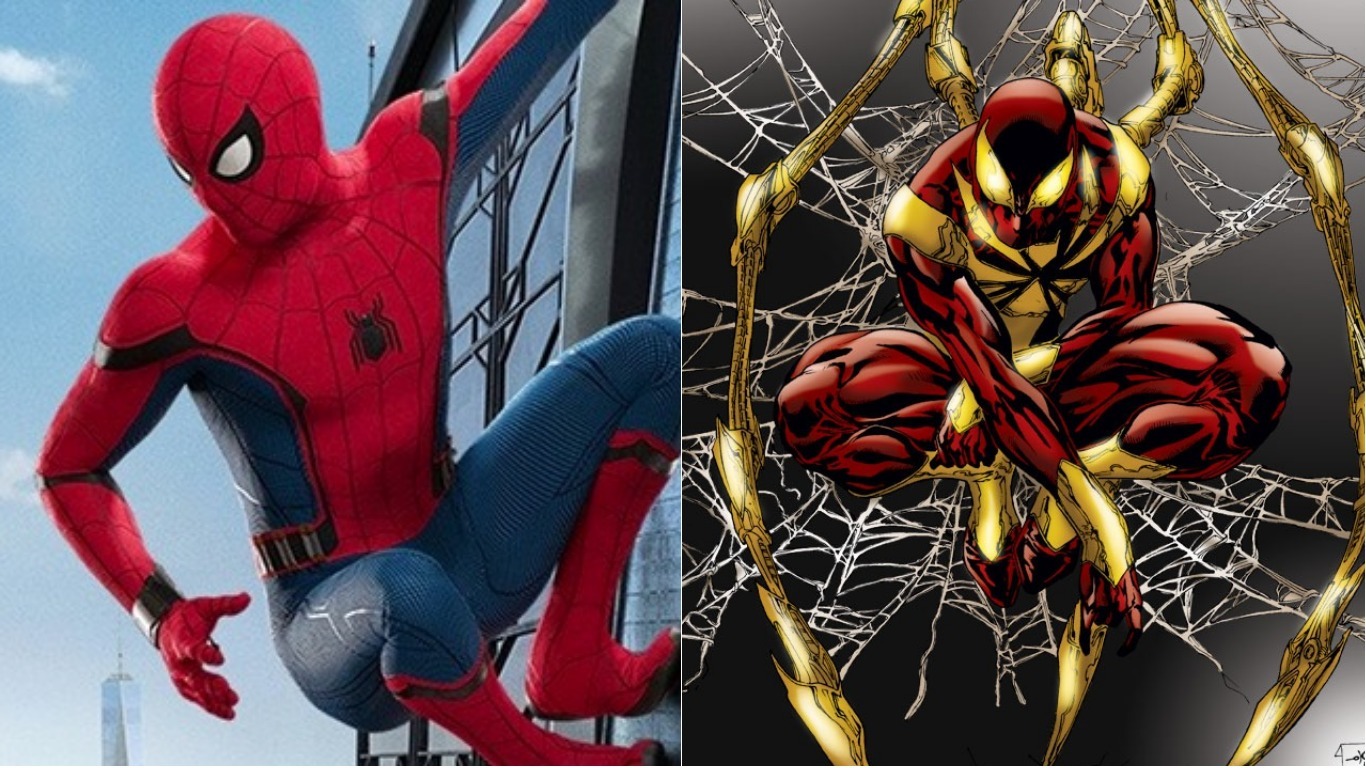 Tom Holland As Spider-Man Iron Spider Suit Infinity War Wallpapers