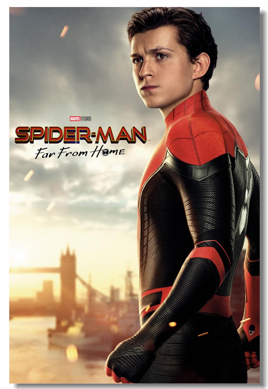 Tom Holland As Spiderman In Far From Home Wallpapers