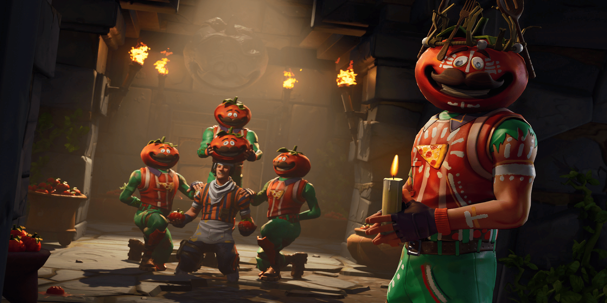 Tomato Head Fortnite Wallpapers