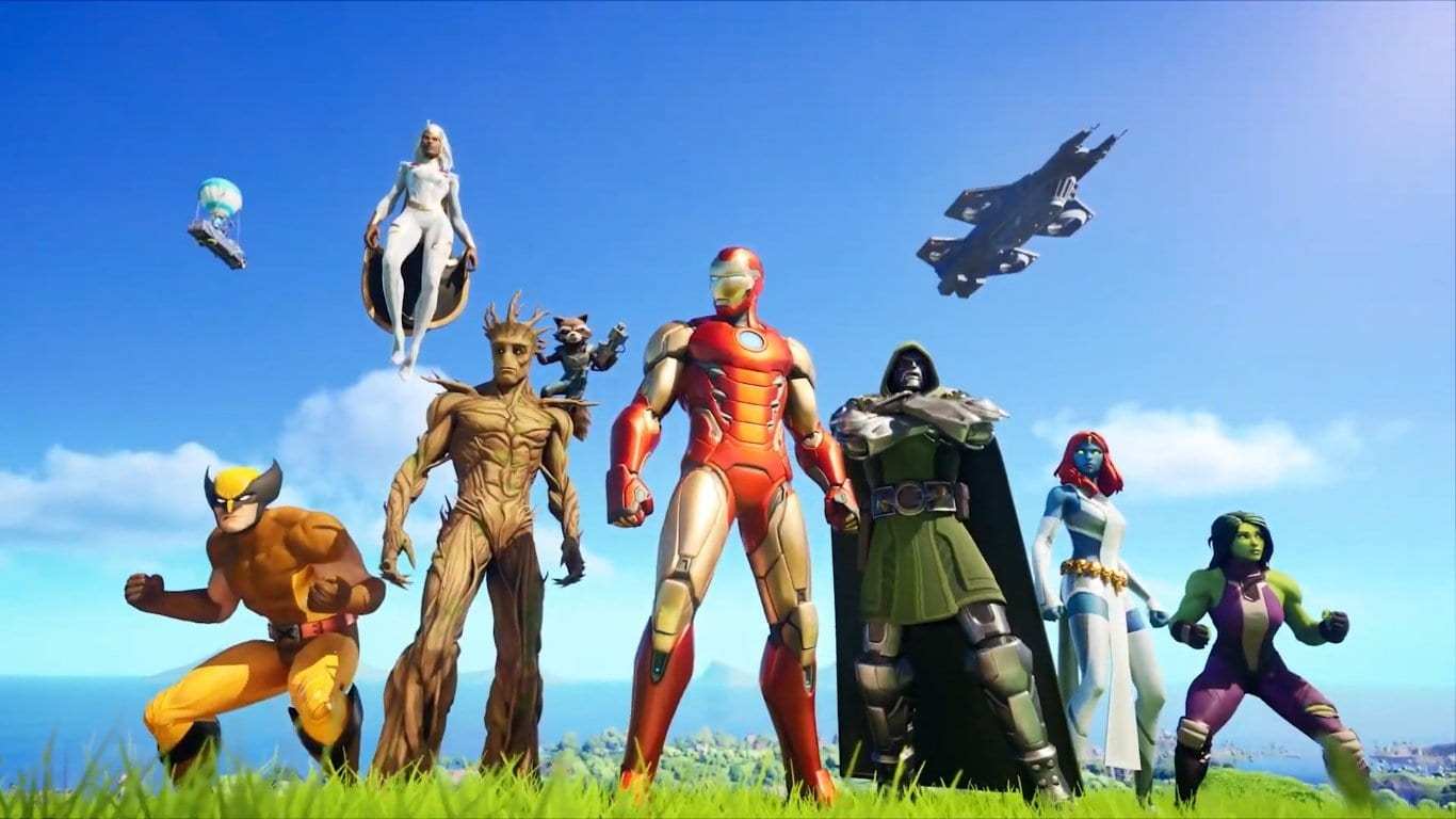 Tony Stark Fortnite Wallpapers