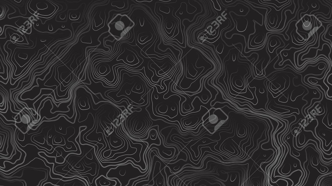 Topography Abstract Black Texture Wallpapers