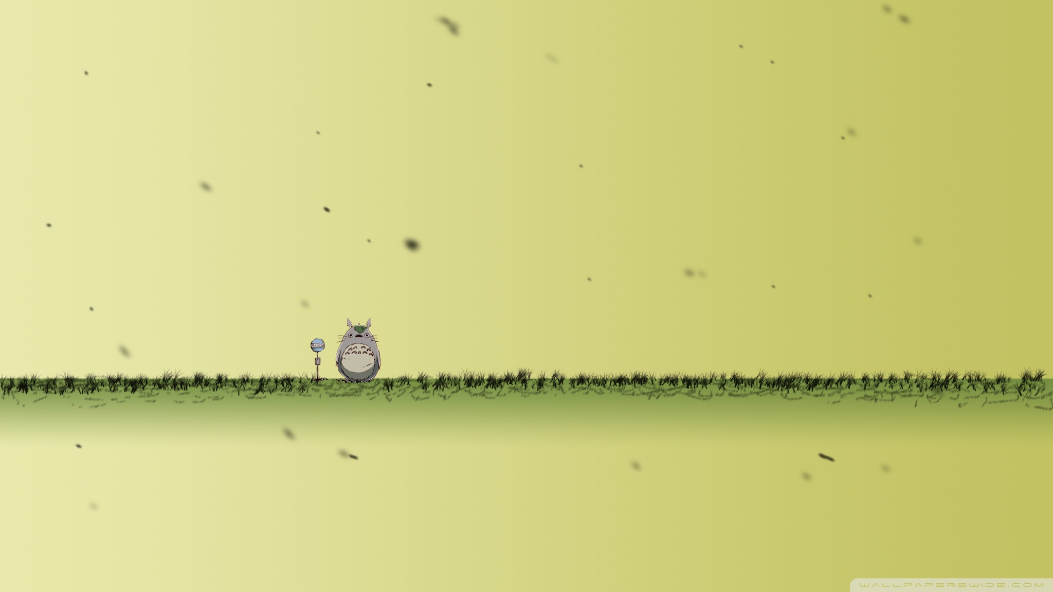 Totoro Bus Stop Wallpapers