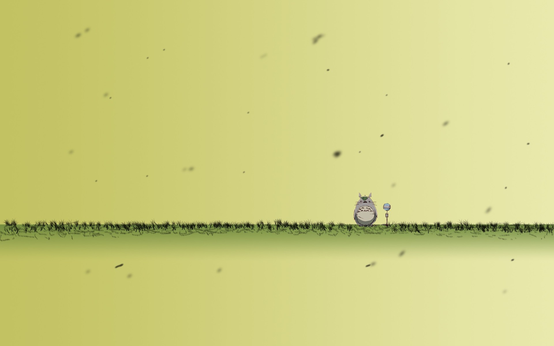 Totoro Minimalist Wallpapers