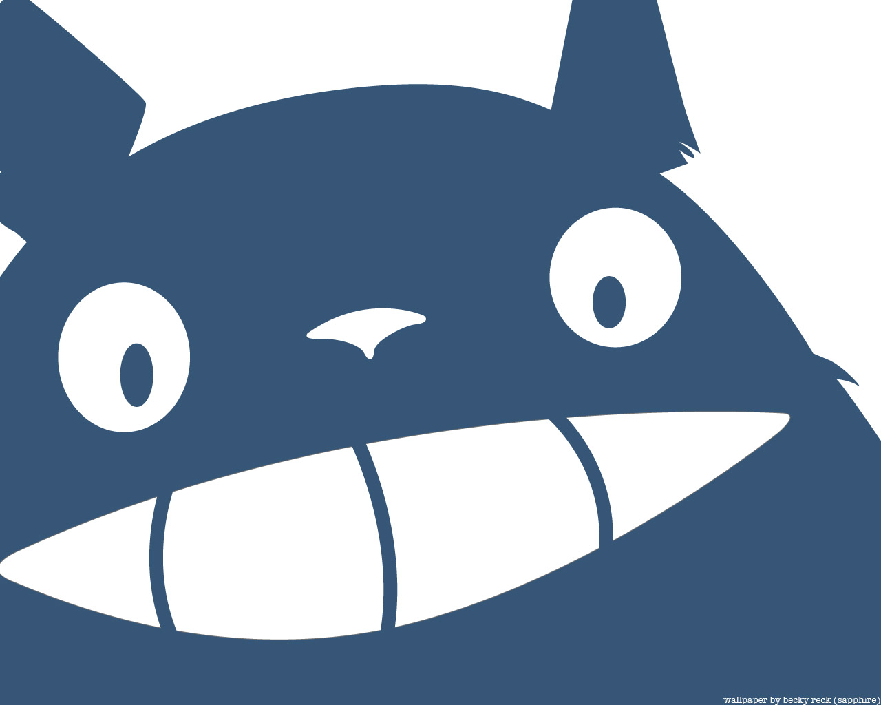 Totoro Minimalist Wallpapers