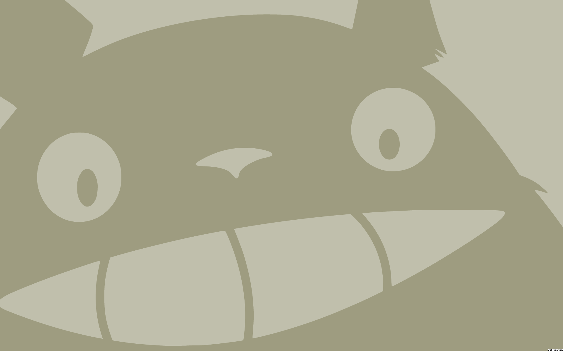 Totoro Minimalist Wallpapers