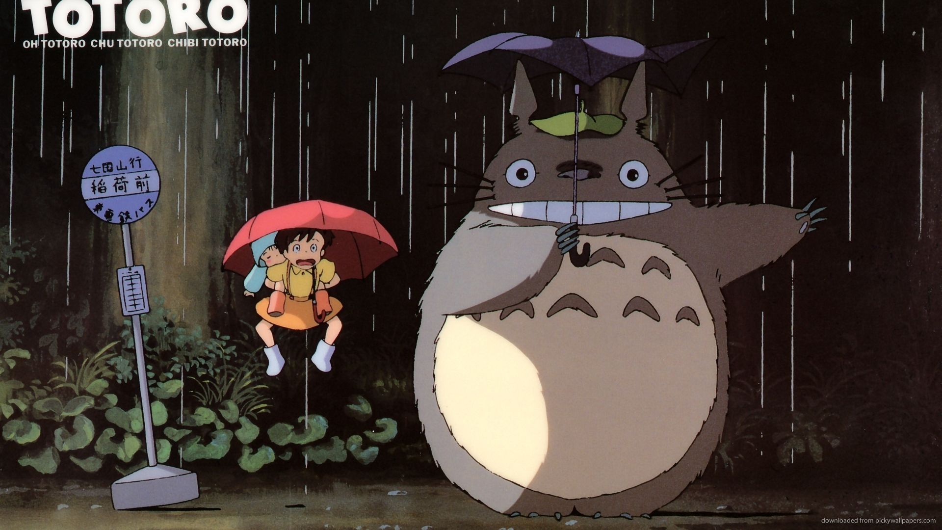 Totoro Umbrella Wallpapers