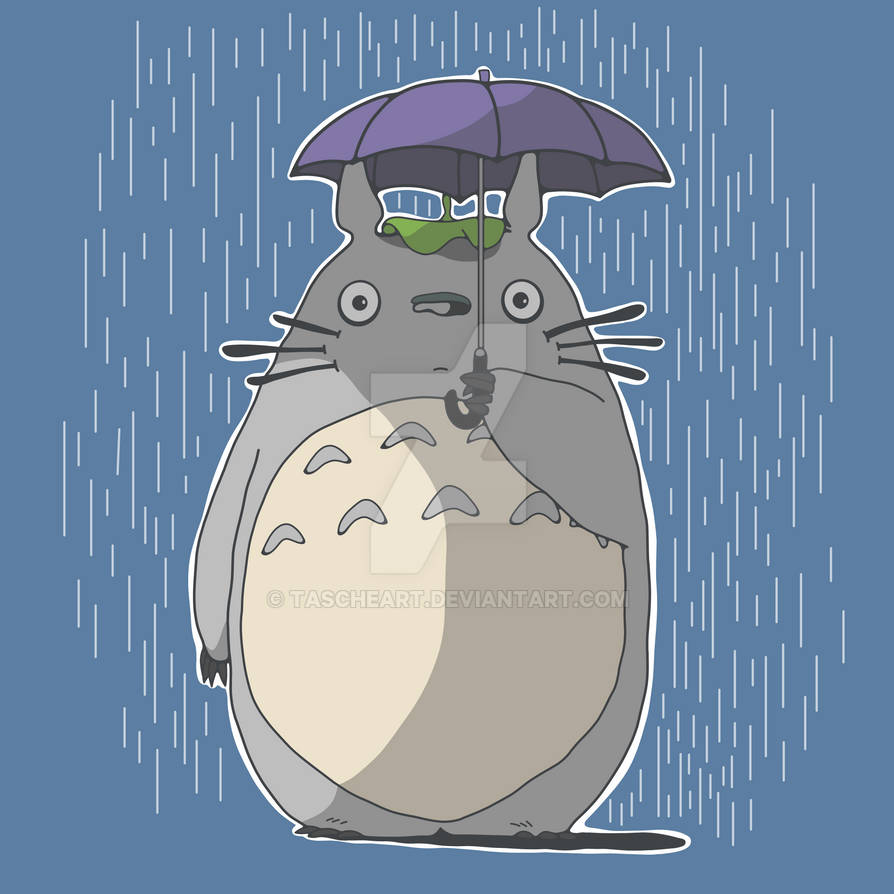 Totoro Umbrella Wallpapers