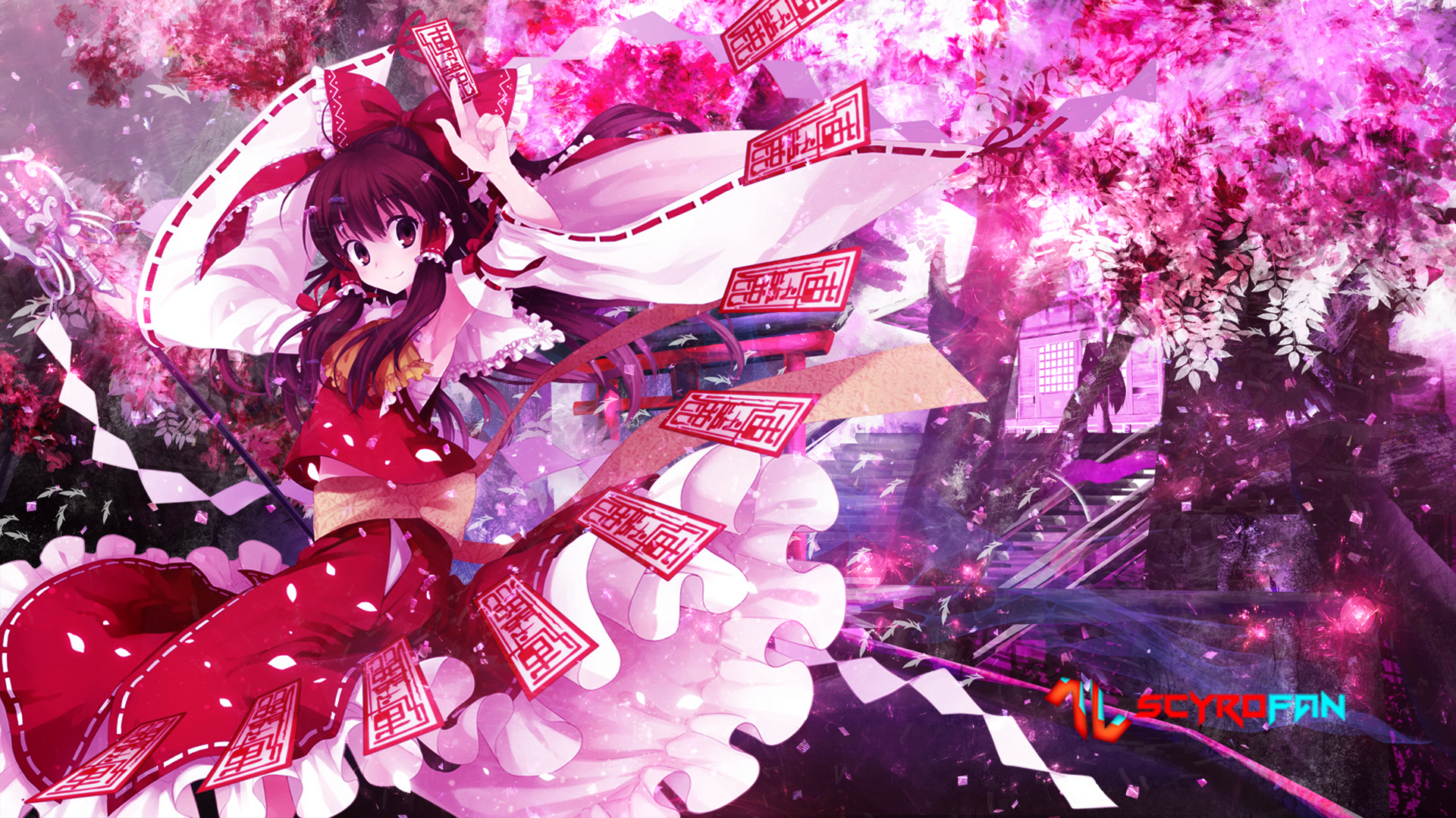 Touhou Reimu Wallpapers