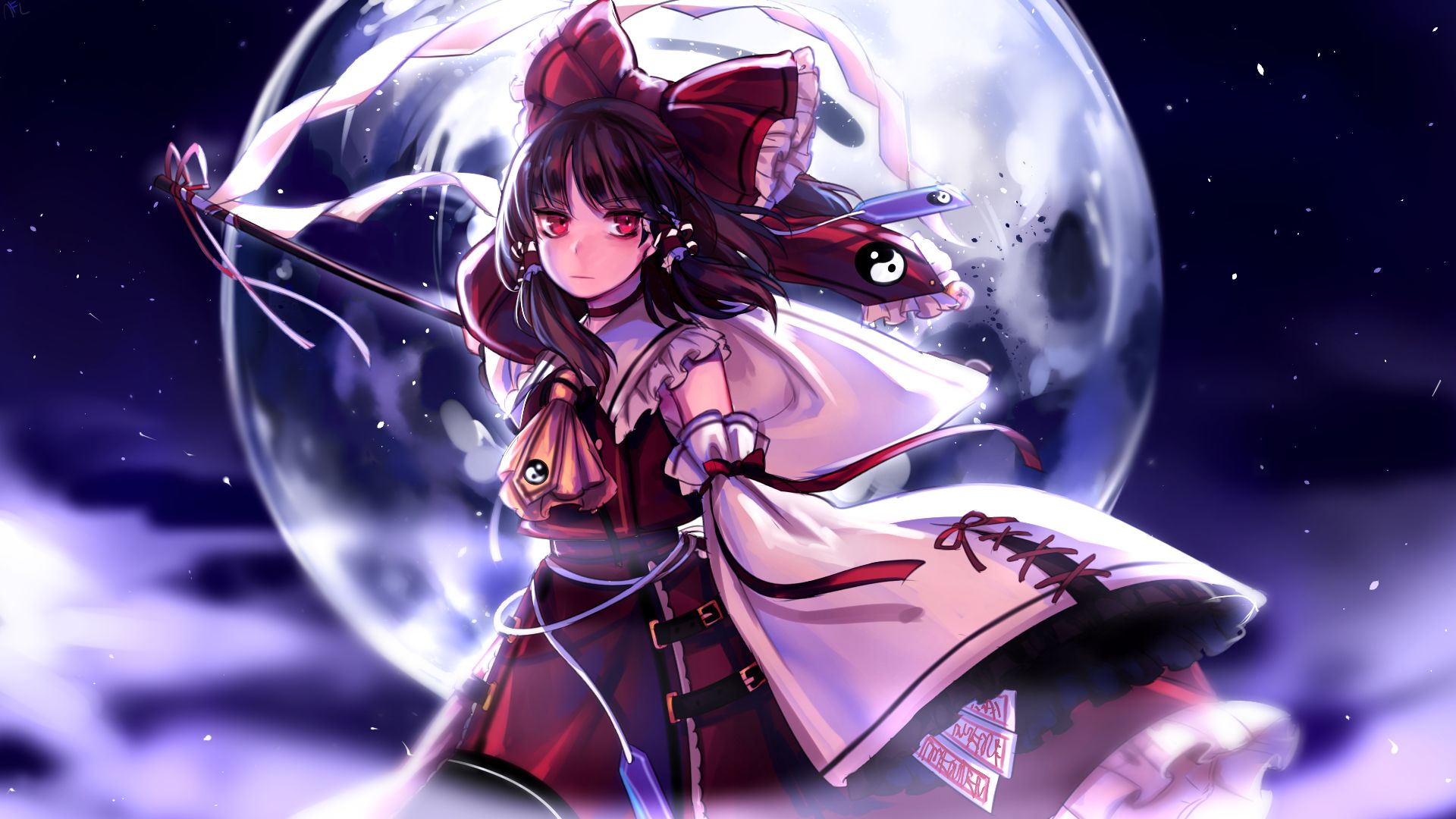 Touhou Reimu Wallpapers