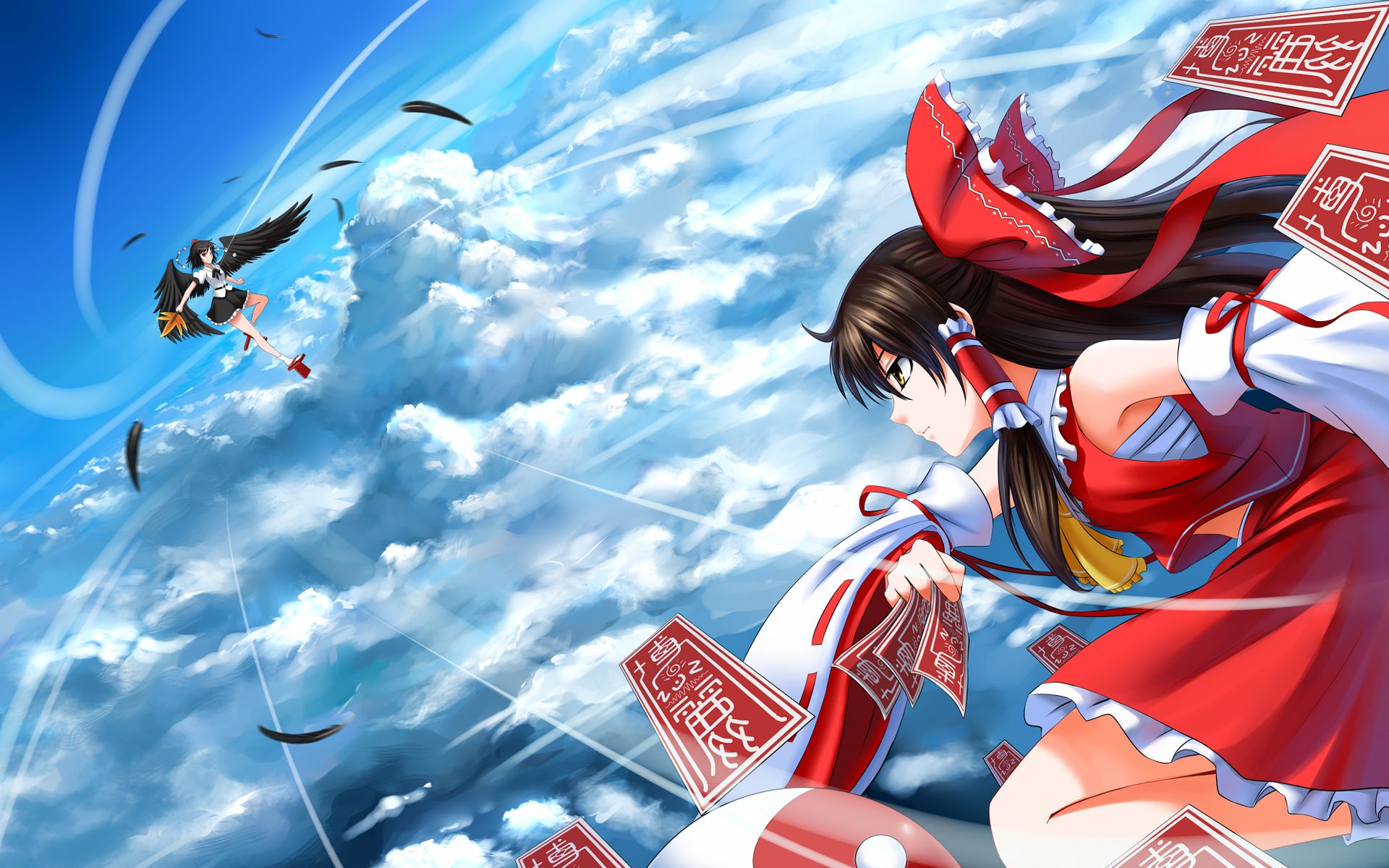 Touhou Reimu Wallpapers