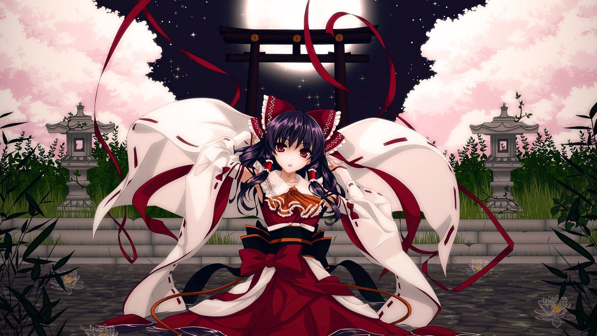 Touhou Reimu Wallpapers