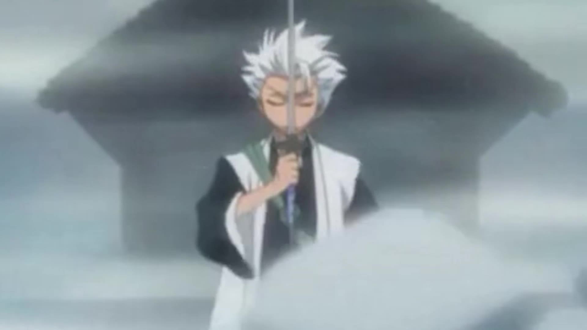 Toushirou Hitsugaya Standing In Moon Night Wallpapers