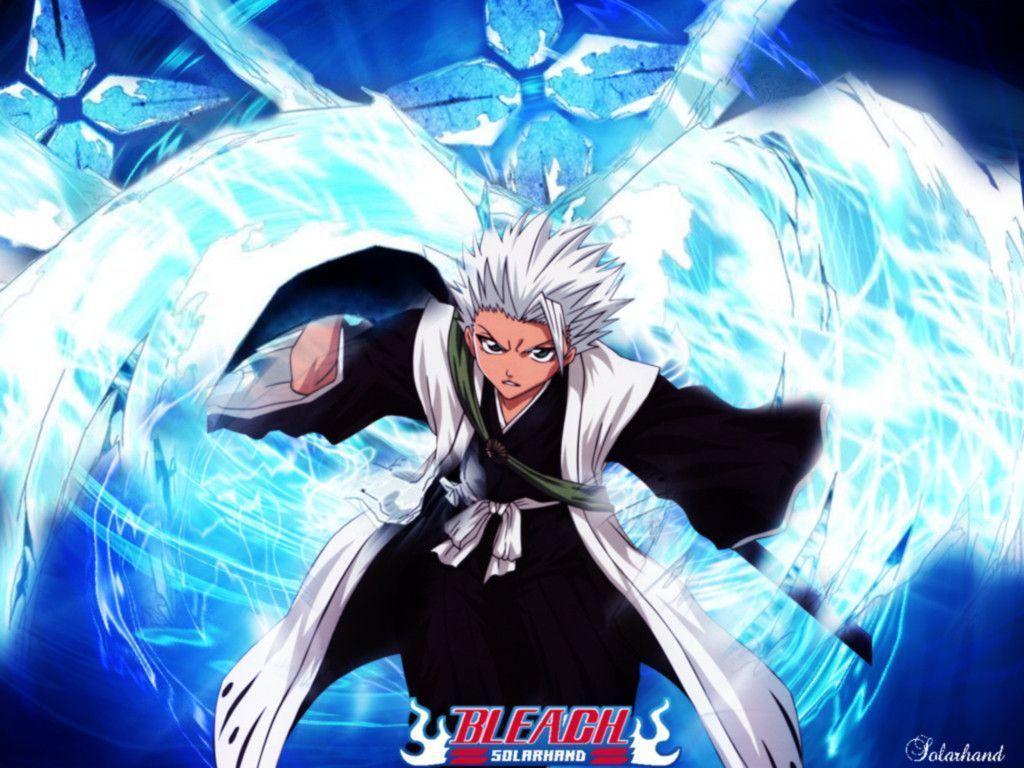 Toushirou Hitsugaya Standing In Moon Night Wallpapers