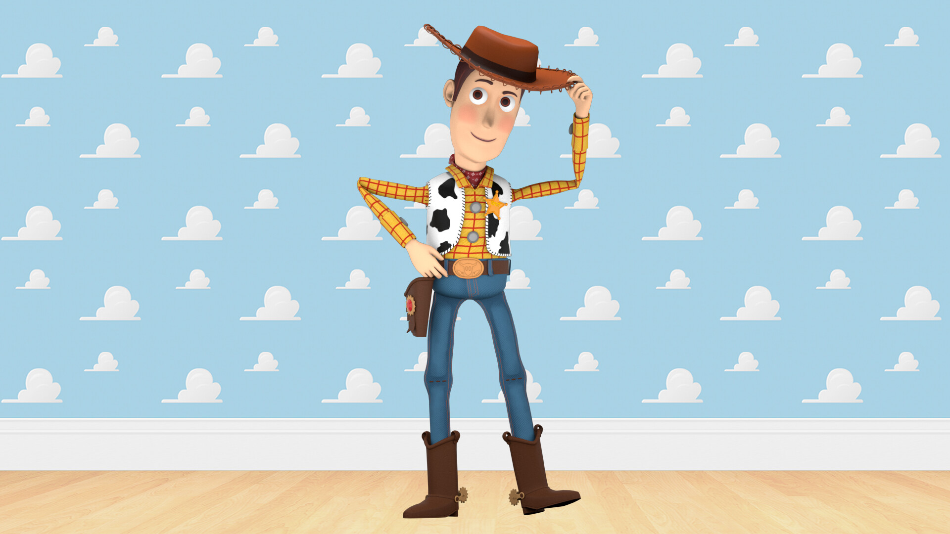 Toy Story Woody Background