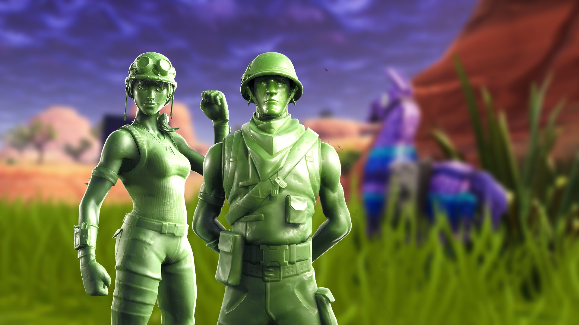 Toy Trooper Fortnite Wallpapers