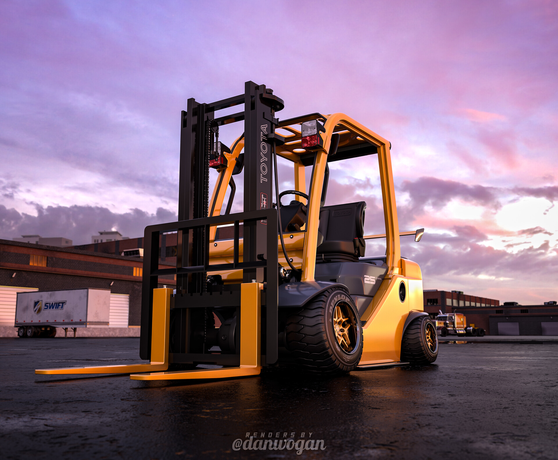 Toyota Forklift Wallpapers