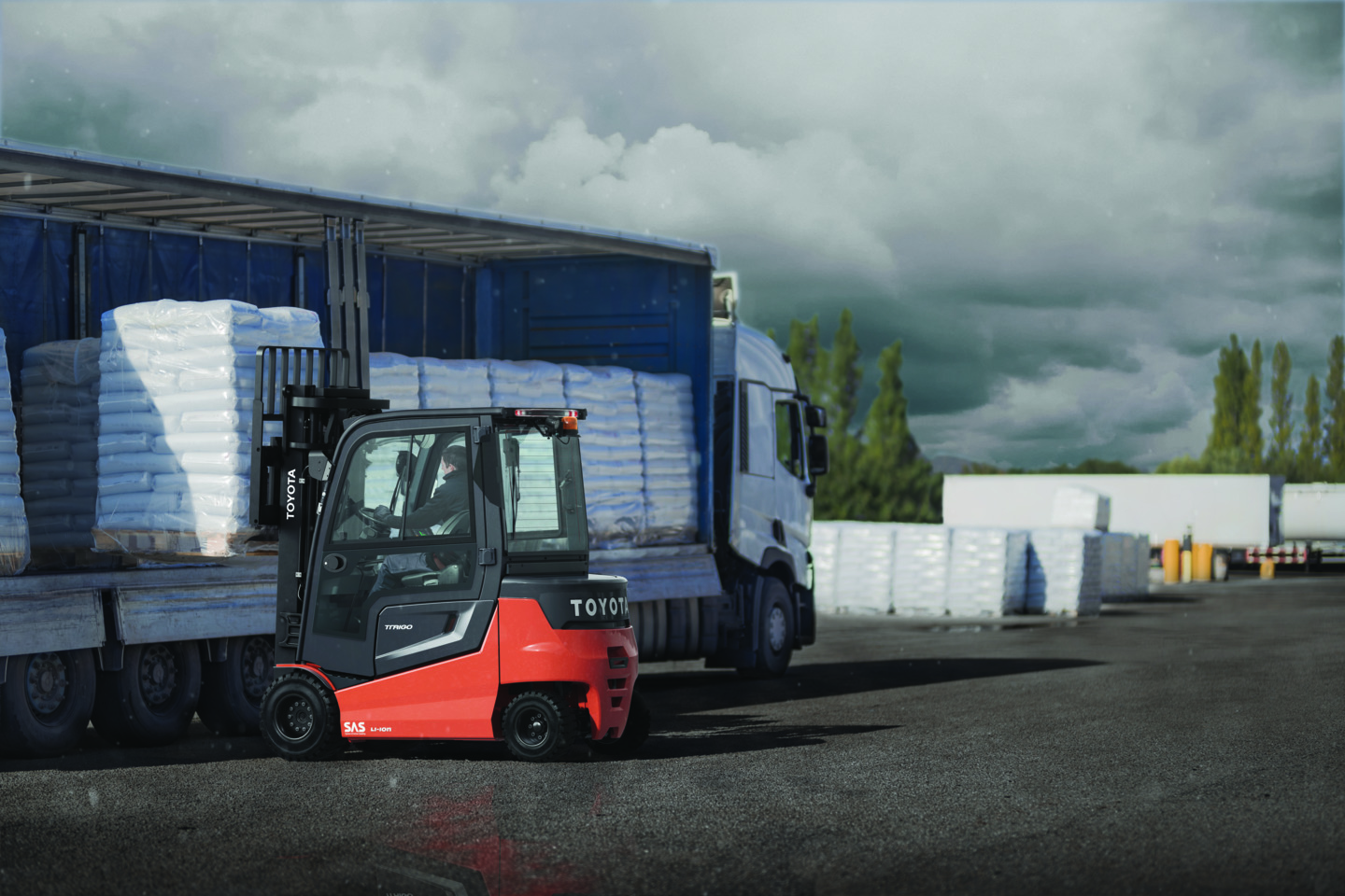 Toyota Forklift Wallpapers