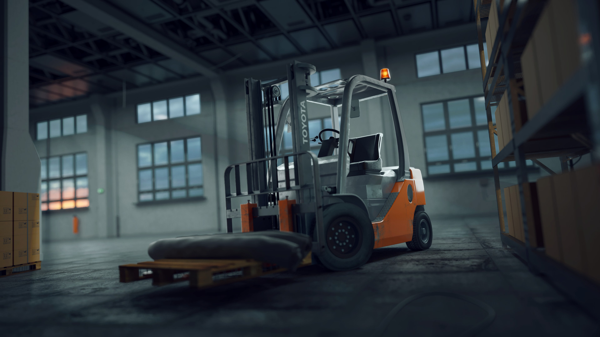 Toyota Forklift Wallpapers