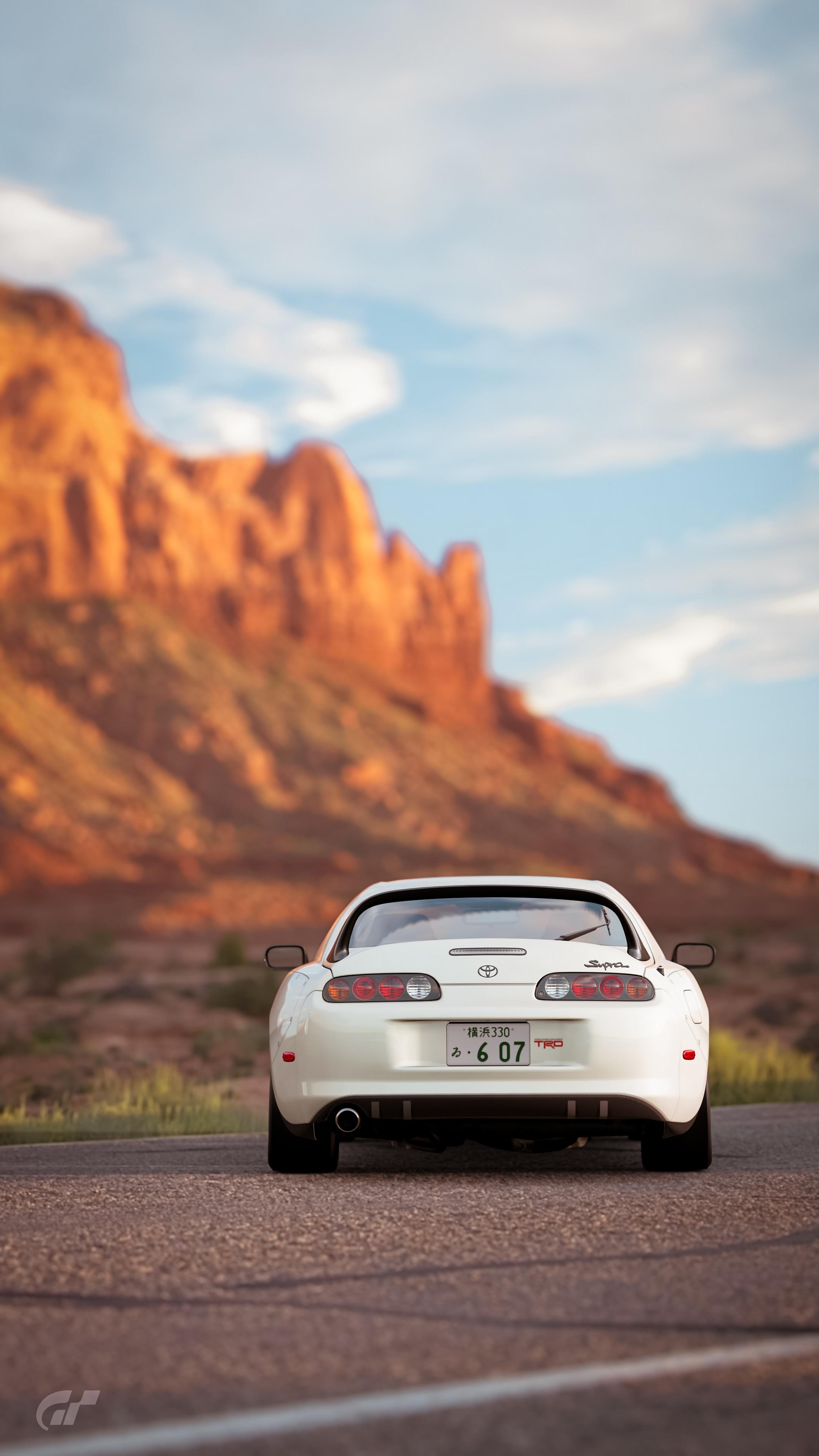 Toyota Supra 4K Phone Wallpapers