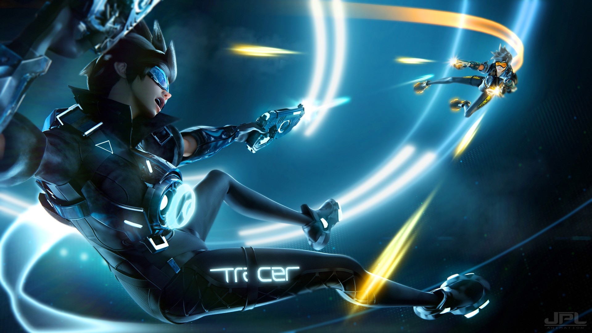 Tracer Backgrounds