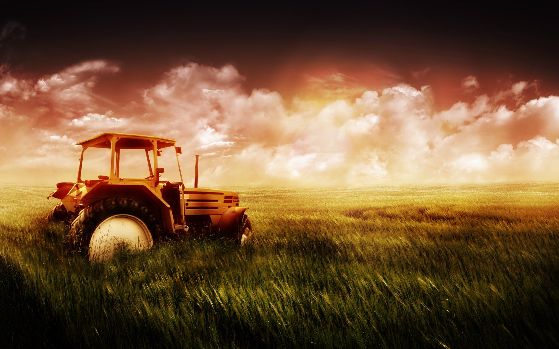 Tractor Background