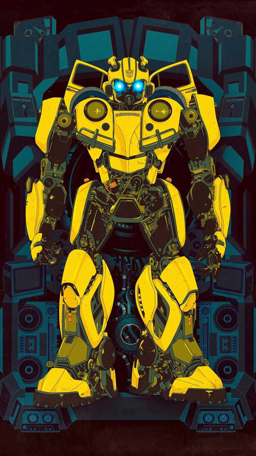 Transformer Bumblebee Movie Poster Artwork Wallpapers