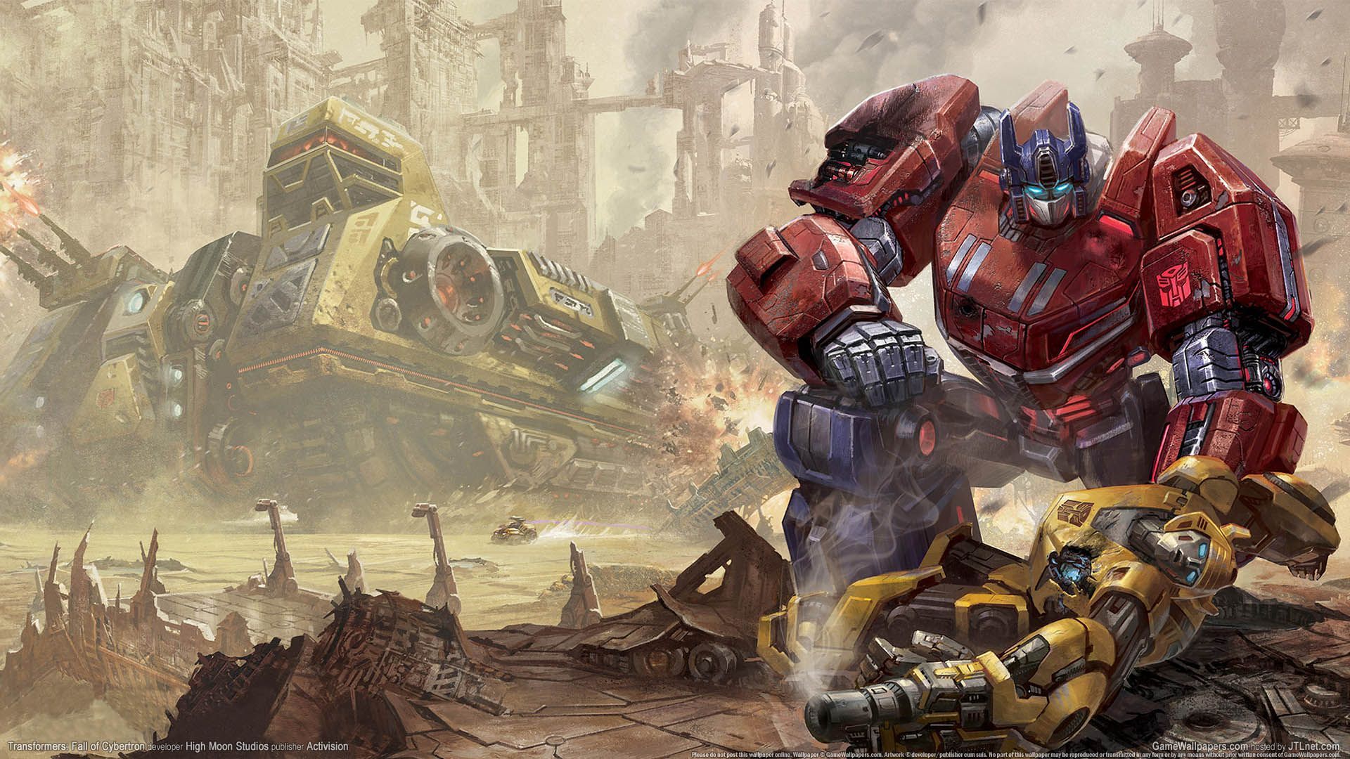 Transformers Fall Of Cybertron Wallpapers