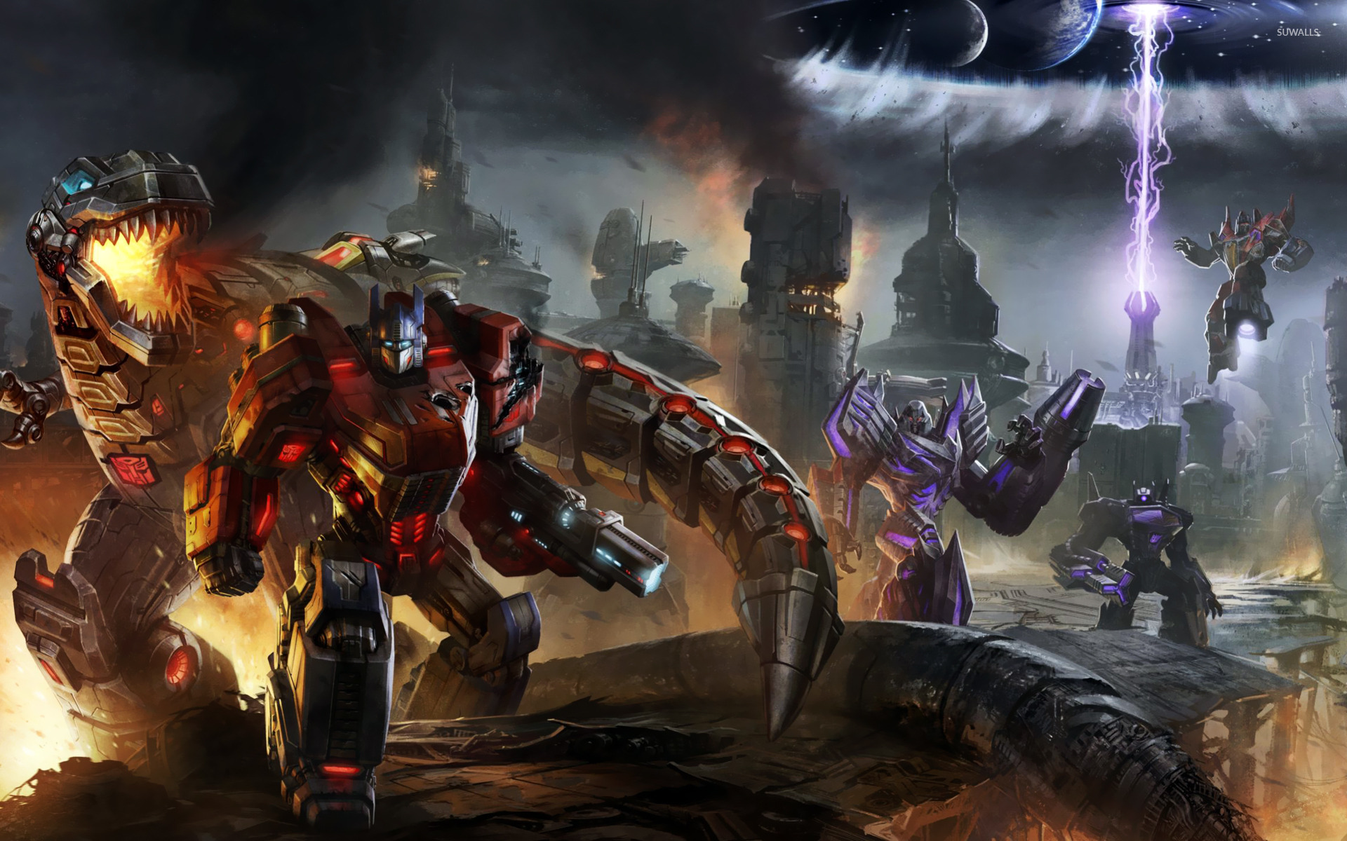 Transformers Fall Of Cybertron Wallpapers