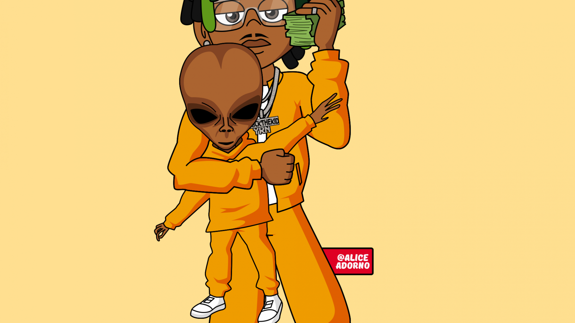 Trap Cartoon Art Wallpapers