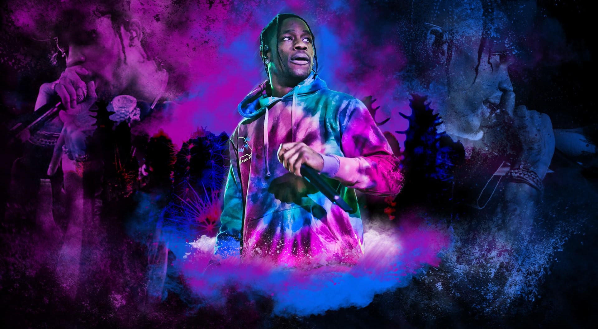 Travis Scott Artwork Wallpapers