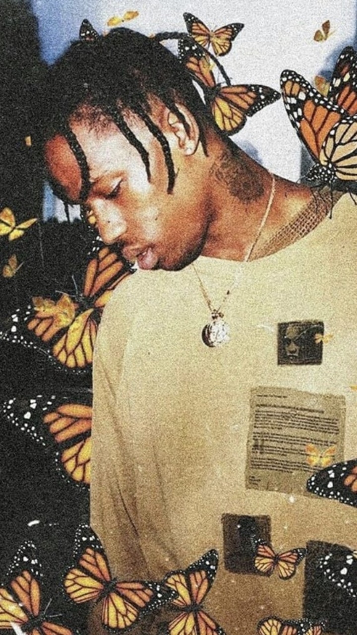 Travis Scott Butterfly Wallpapers