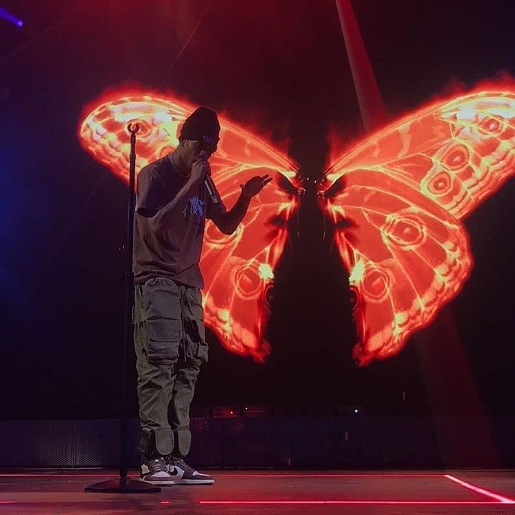 Travis Scott Butterfly Wallpapers