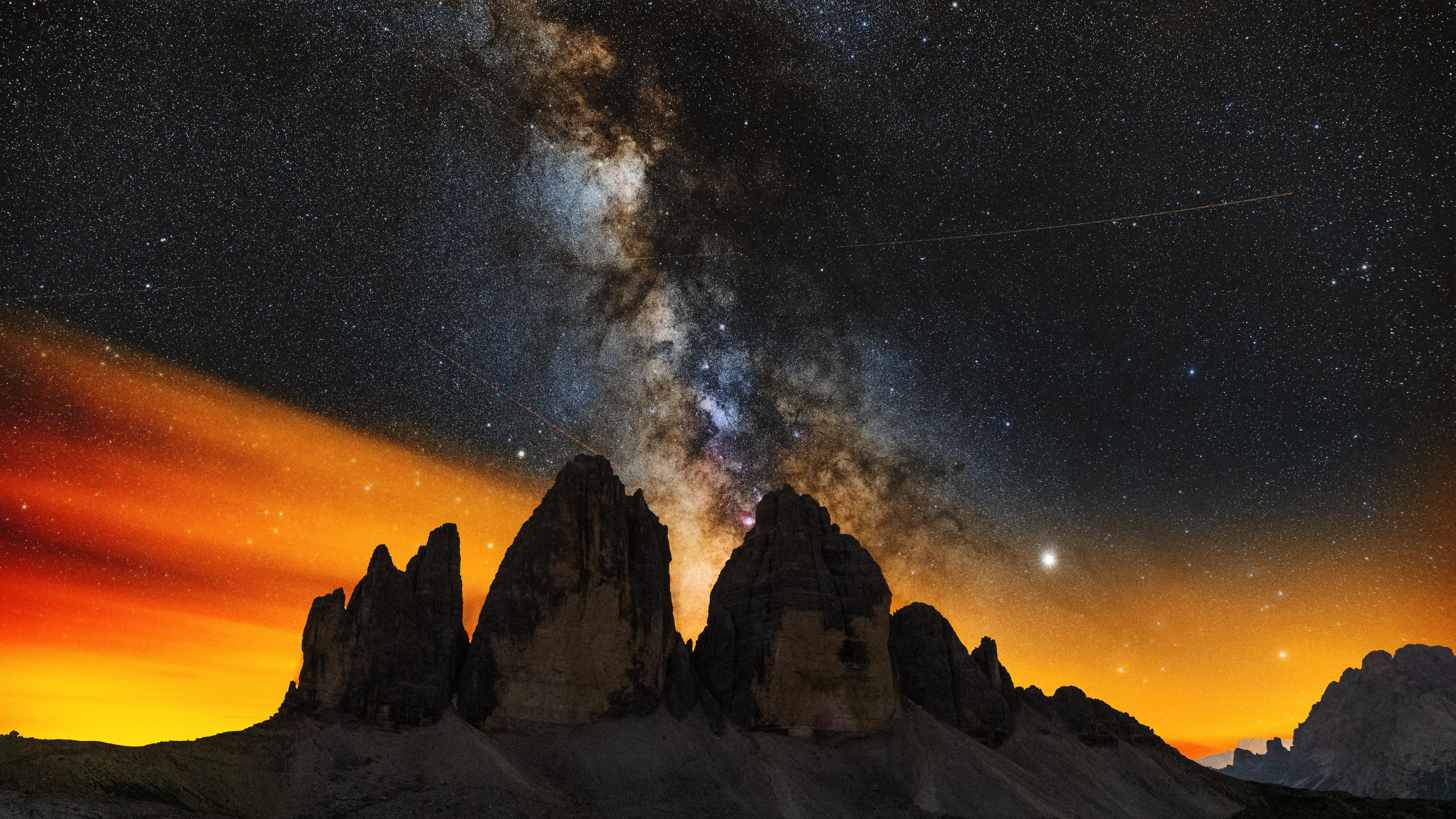 Tre Cime Di Lavaredo 4K Wallpapers