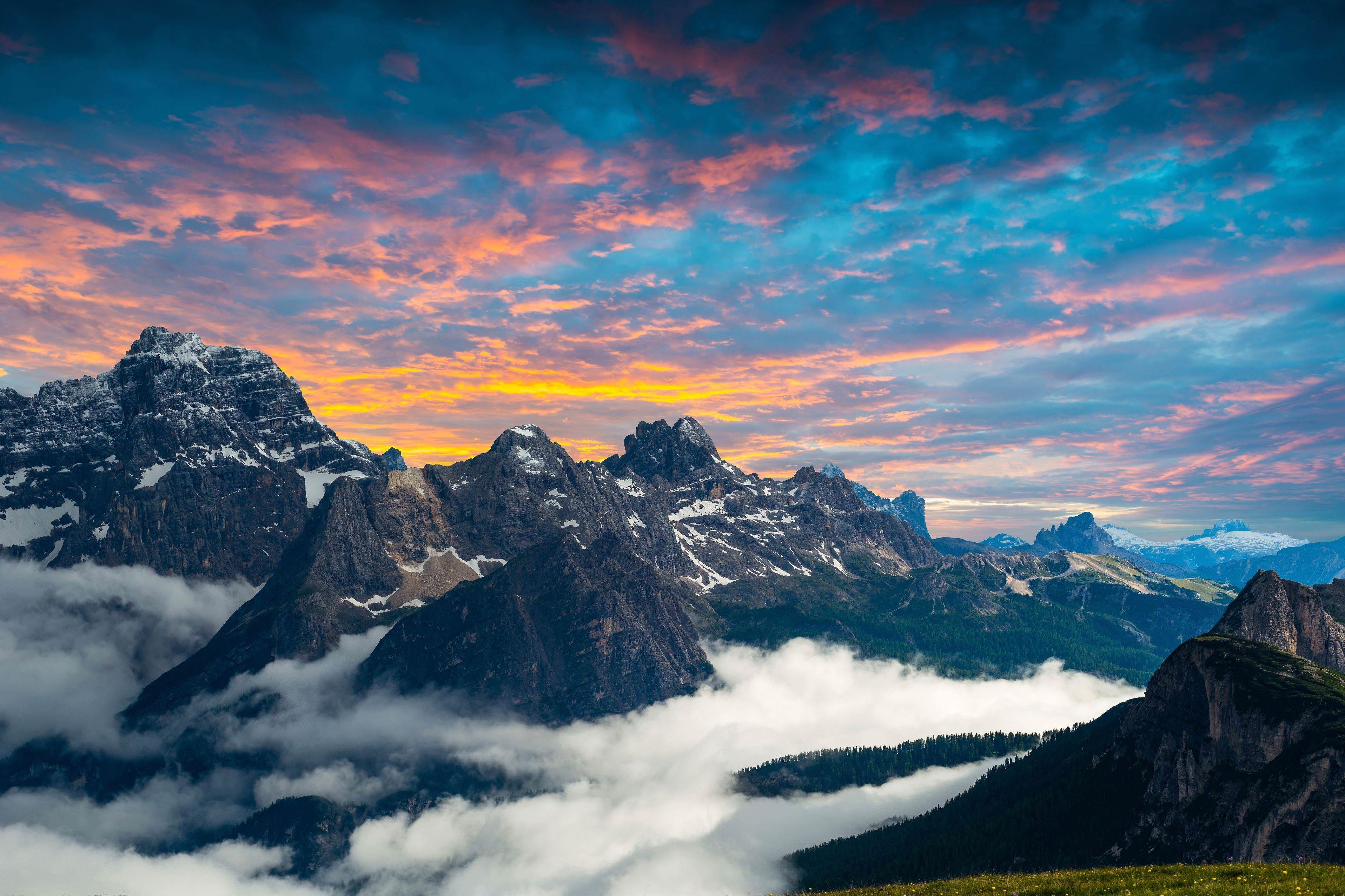 Tre Cime Di Lavaredo 4K Wallpapers