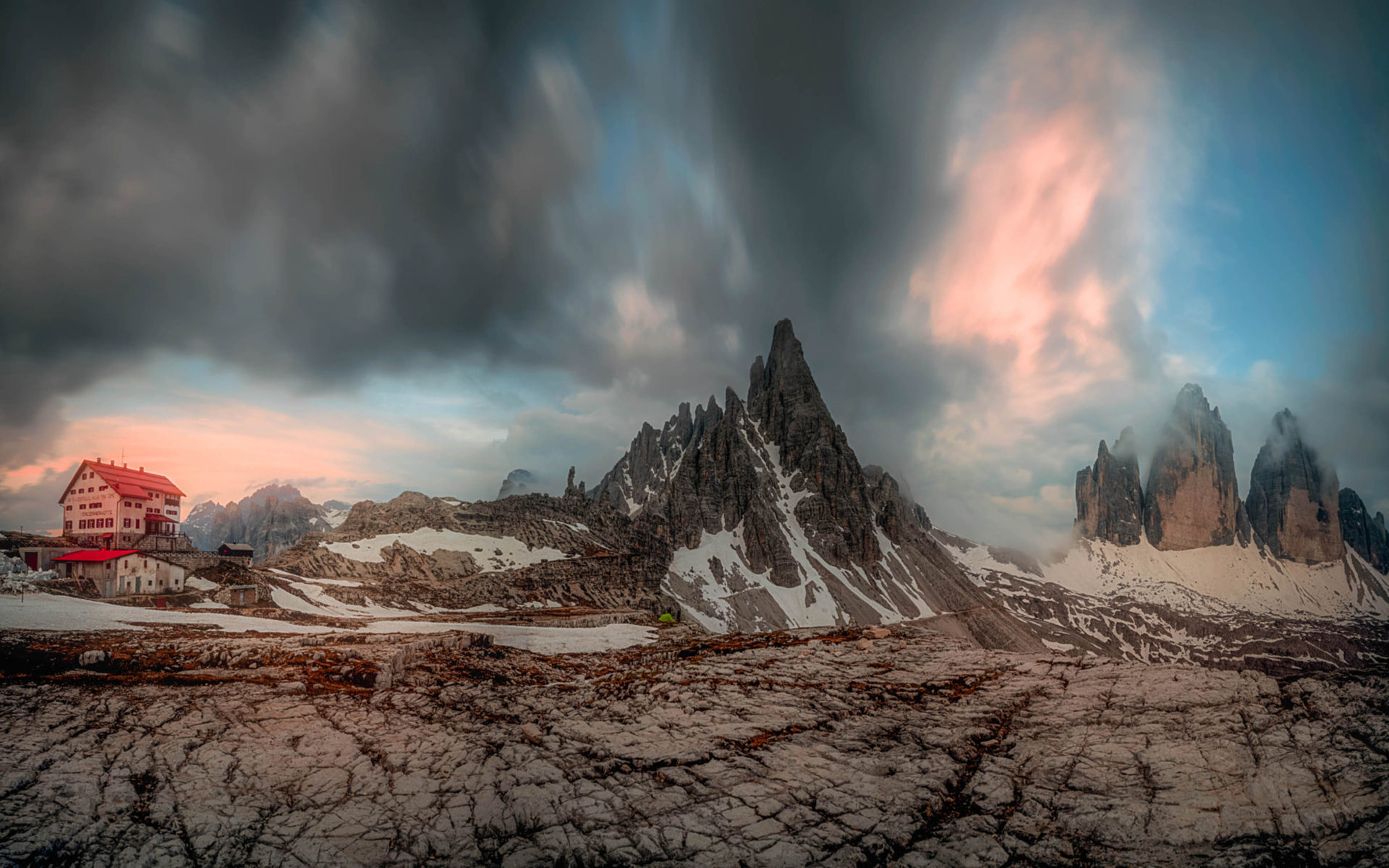 Tre Cime Di Lavaredo 4K Wallpapers