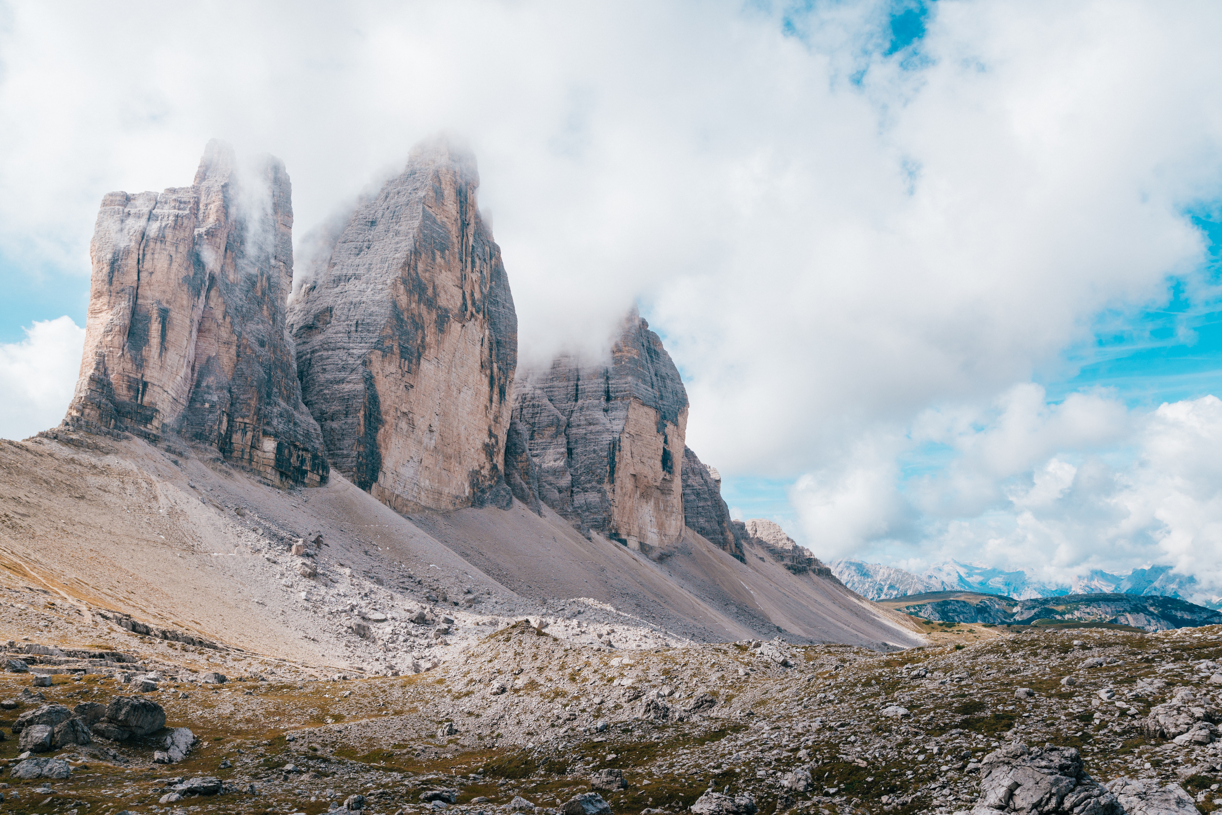 Tre Cime Di Lavaredo 4K Wallpapers