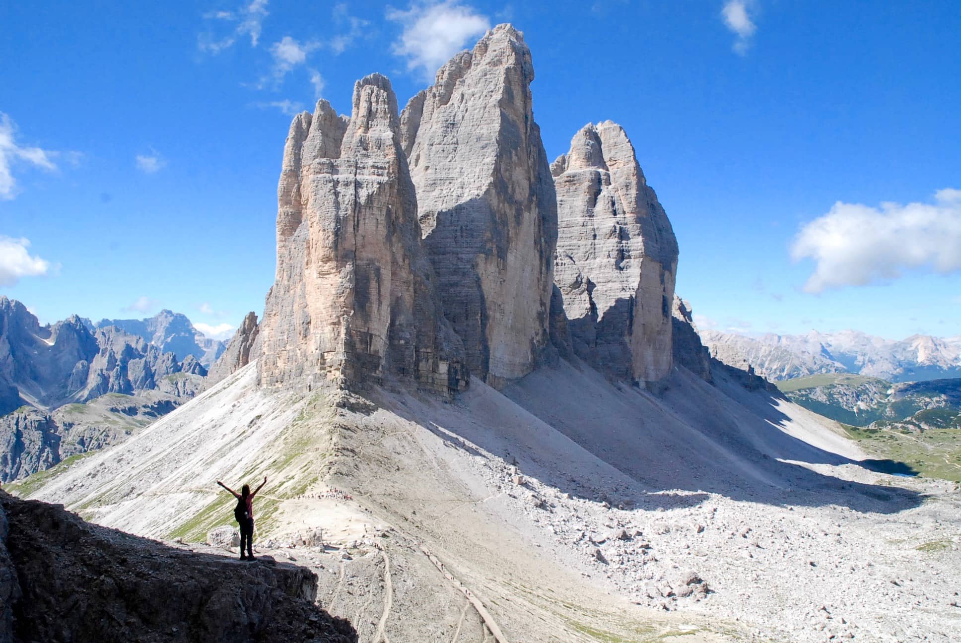 Tre Cime Di Lavaredo Dolomites Italy Wallpapers